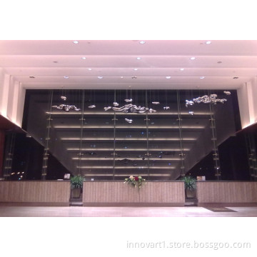 custom wall sculpture for hotel project